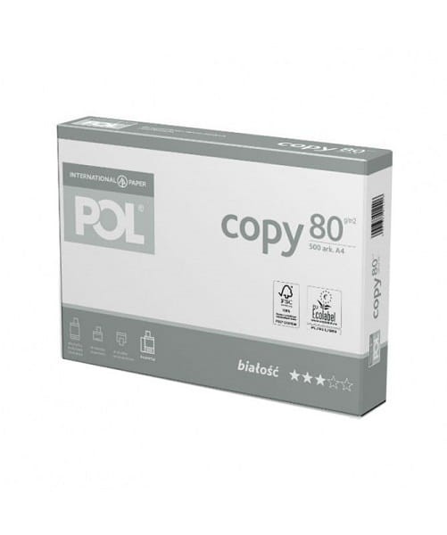 Papier ksero A4 Polcopy 500 szt. - 1459