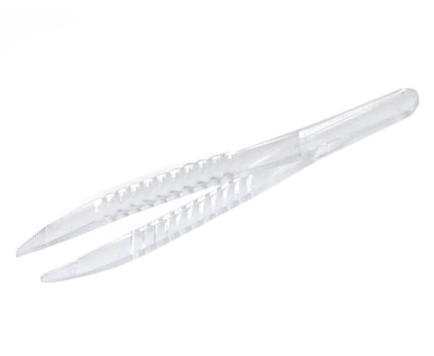 Plastikowa PĘSETA sterylna 12,5 cm 1 szt. 1442