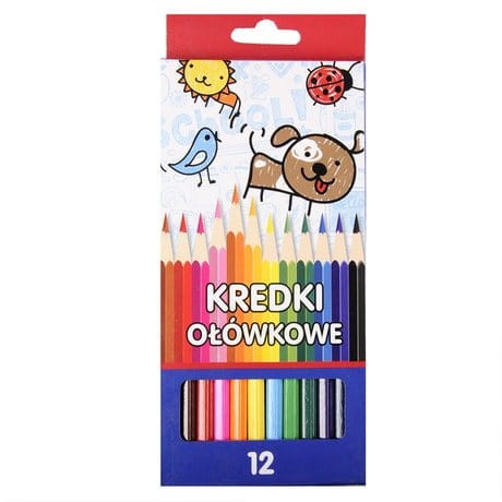 Kredki ołówkowe 12 szt SM1275