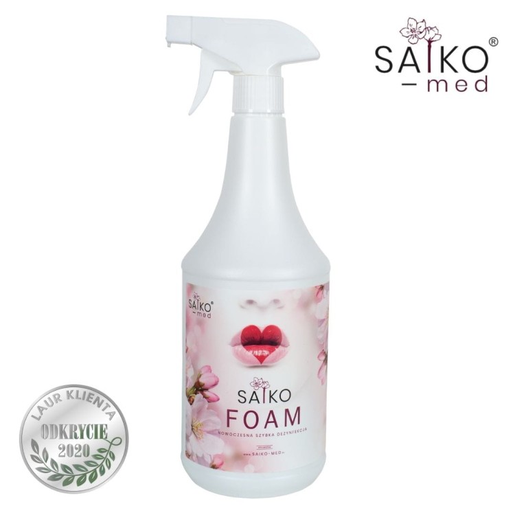 saiko-foam pianka do dezynfekcji powierzchni bez alkoholu