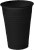 Kubki jednorazowe 200 ml kolorowe 100 szt. czarny