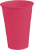 Kubki jednorazowe 200 ml kolorowe 100 szt. fuksja