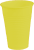 Kubki jednorazowe 200 ml kolorowe 100 szt. zolty