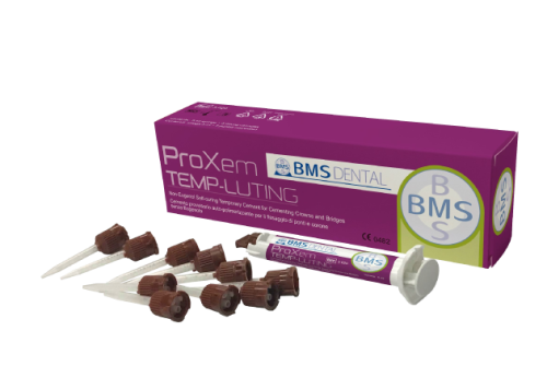 BMS Dental ProXem Temp-Luting cement do tymczasowego osadzania koron i mostów 5ml SM018