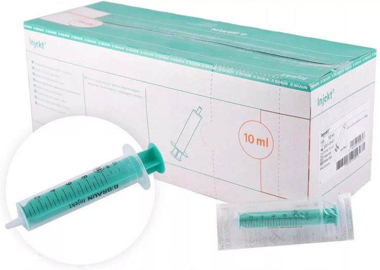 Braun Injekt strzykawki 2-częściowe z końcówką Luer, 100 szt. SM070