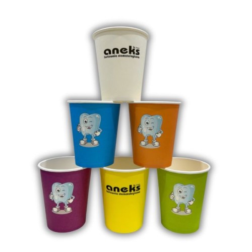 Kubeczki kolorowe papierowe 50 szt. SM266