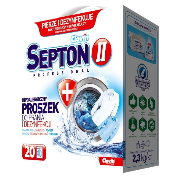 Septon II Dezynfekujący proszek do prania 2,3 Kg SM278