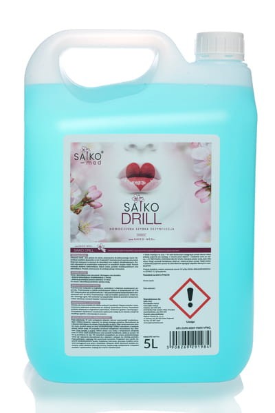 saiko-drill 5 litrów saiko-med dezynfekcja narzędzi i instrumentów do myjek ultradźwiekowych.jpg