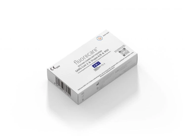 TEST COMBO FLUORECARE 4W1 SARS-CoV-2 & Grypa A/B & RSV SM0615