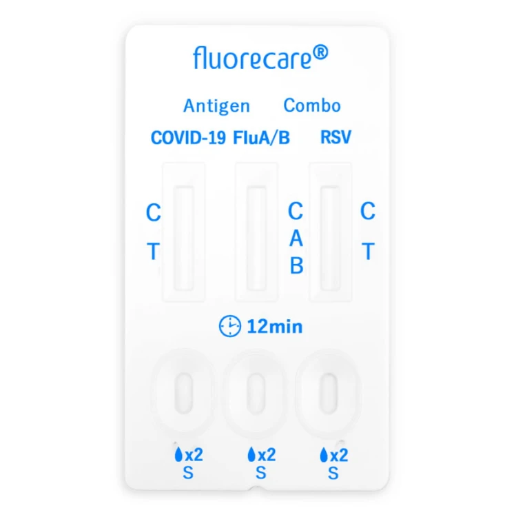 TEST COMBO FLUORECARE 4W1 SARS-CoV-2 & Grypa A/B & RSV SM0615