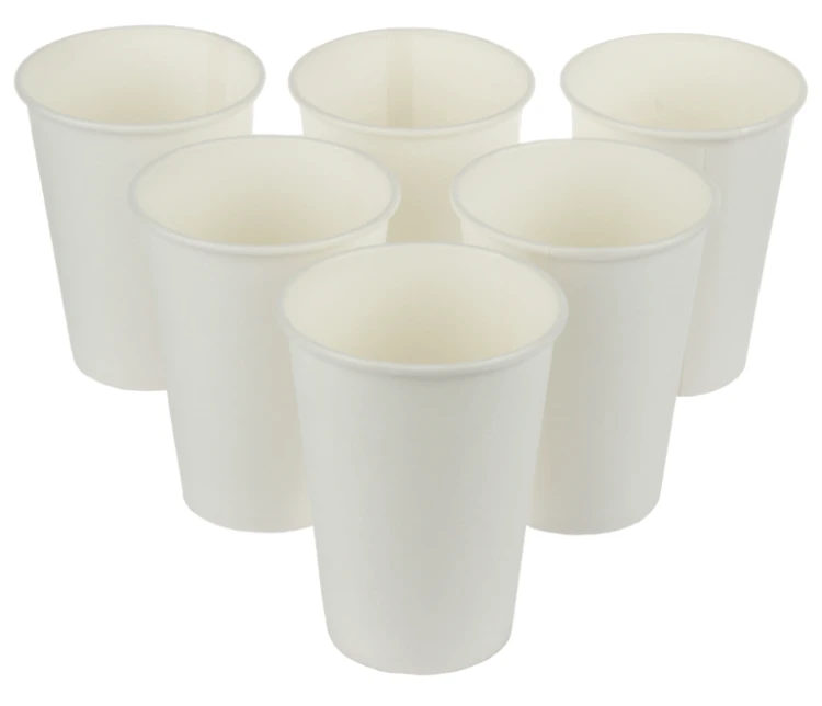 Kubki papierowe białe 180 ml 50 szt.