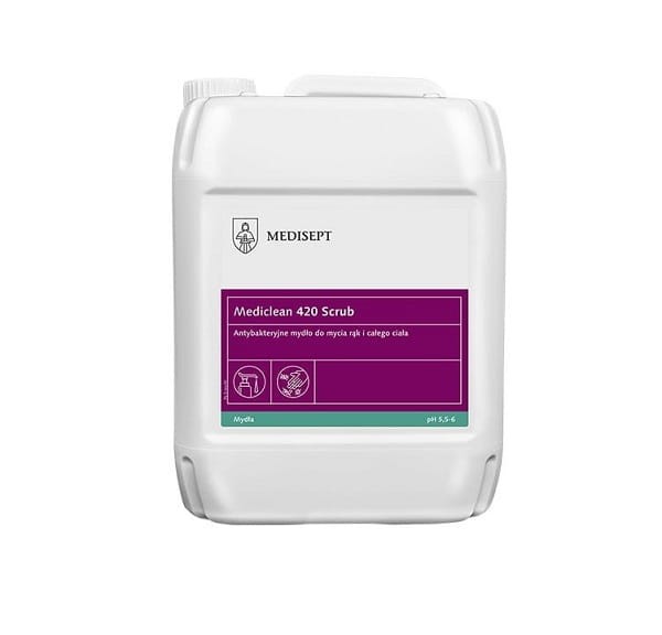 Mydło Mediclean 420 Scrub 5L
