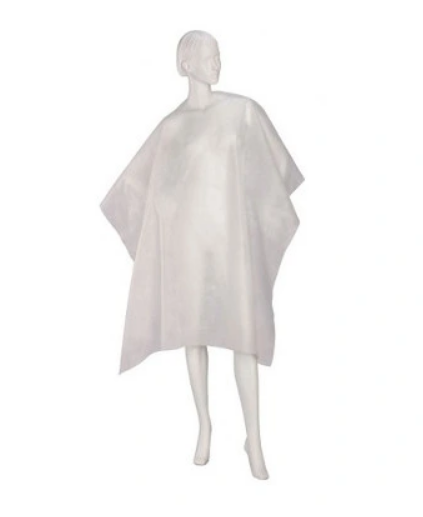 Peleryna jednorazowa z włókniny 80x110 cm 10 szt.