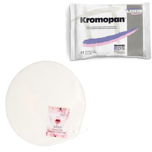 Kromopan 450g Lascod plus Wkłady do spluwaczki 50 szt. SM0954