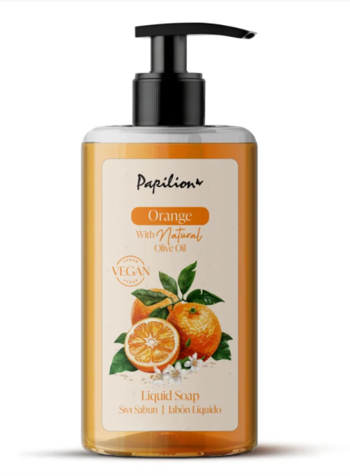 Mydło-w Płynie-Papilion-Orange-Saiko-Med