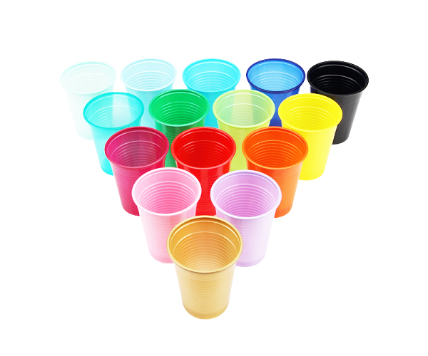 Kubeczki jednorazowe kolorowe 200 ml x 100 szt.